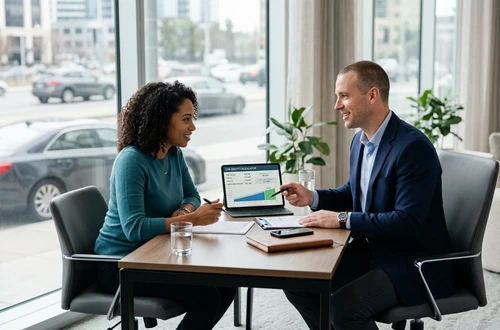 DriveWise advisor with customer